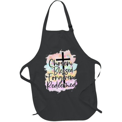 Chosen Blessed Forgiven Redeemed Christian Cross Jesus Cute Apron