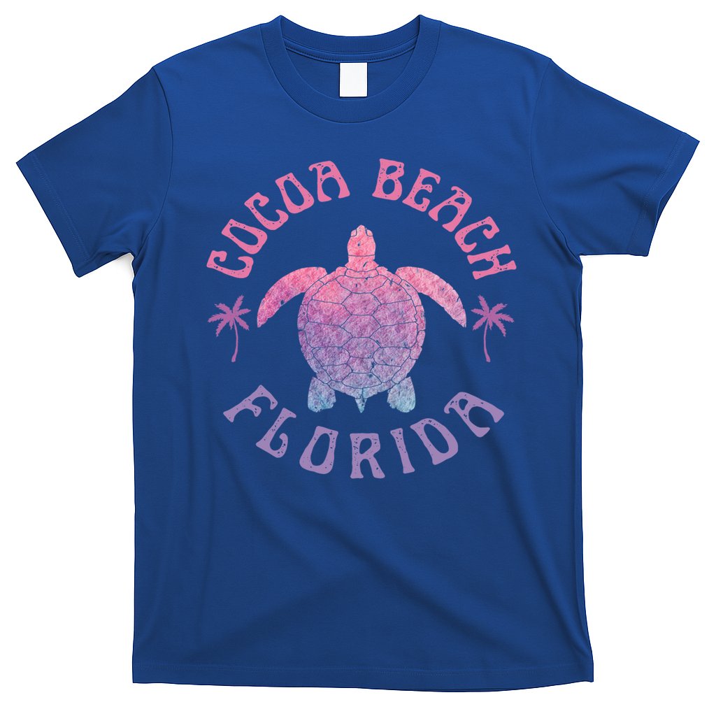 Cocoa Beach Florida Sea Turtle Summer Vacation Vintage Gift T-Shirt
