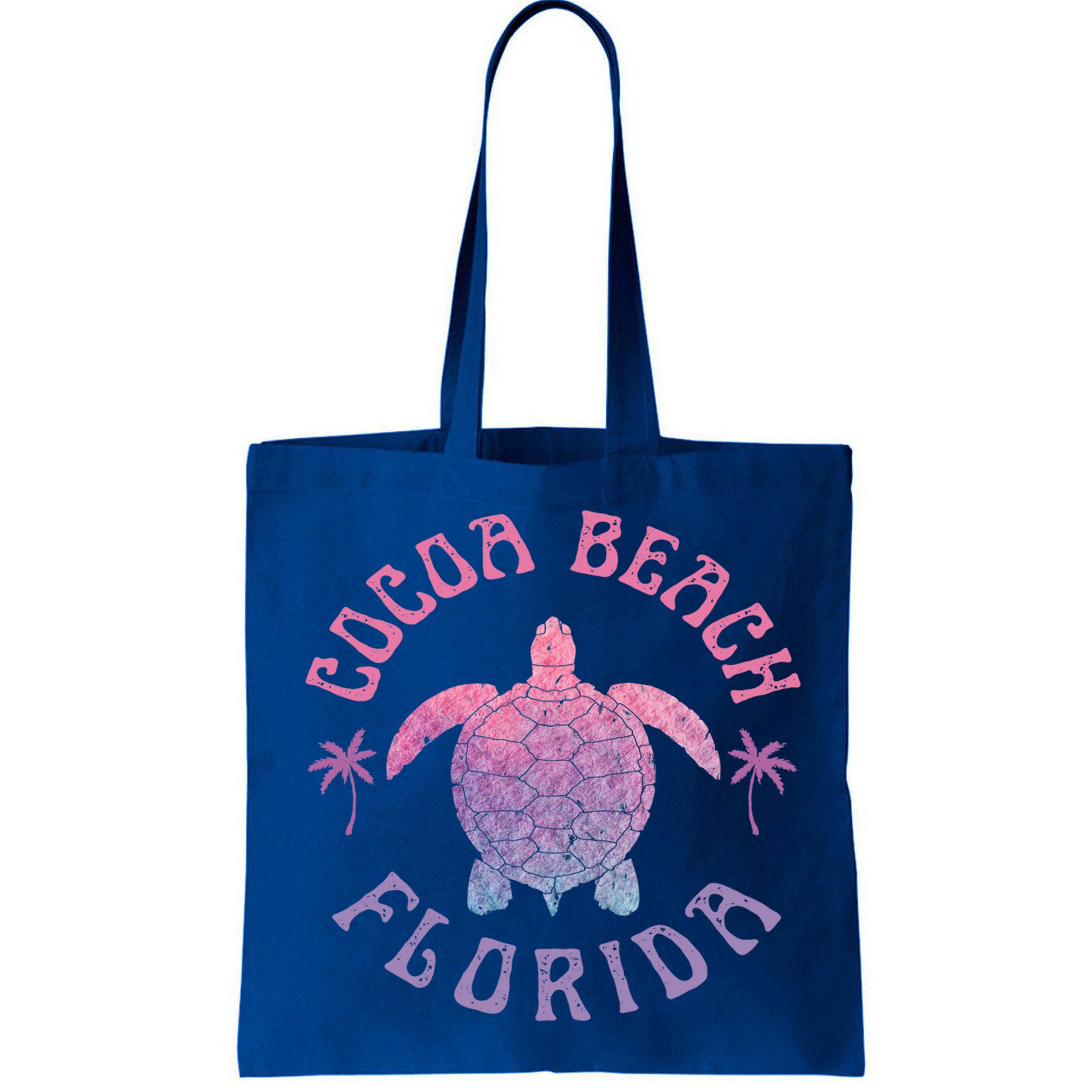 Cocoa Beach Florida Sea Turtle Summer Vacation Vintage Gift Bag