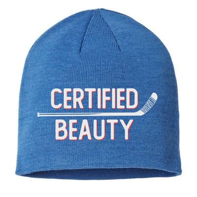 Certified Beauty Funny Ice Hockey Slang Wheel Snipe Celly Gift Sustainable Beanie