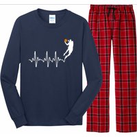 Cute Basketball For Player Coach Basketball Lovers Long Sleeve Pajama Set