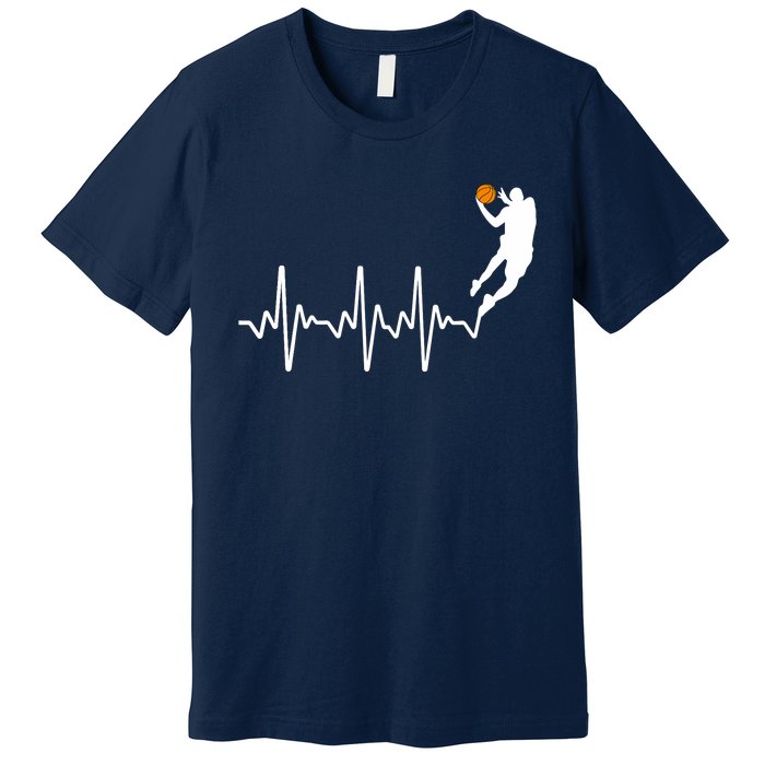 Cute Basketball For Player Coach Basketball Lovers Premium T-Shirt