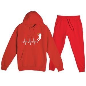 Cute Basketball For Player Coach Basketball Lovers Premium Hooded Sweatsuit Set