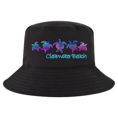 Clearwater Beach Fl Beach Design / Tribal Turtle Gift Meaningful Gift Cool Comfort Performance Bucket Hat