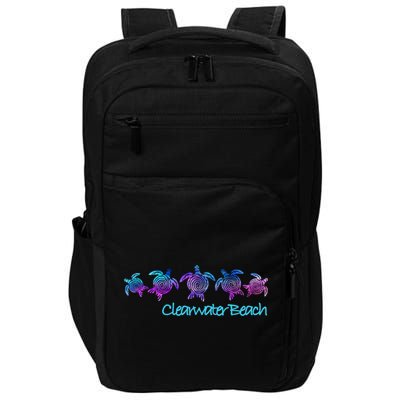 Clearwater Beach Fl Beach Design / Tribal Turtle Gift Meaningful Gift Impact Tech Backpack