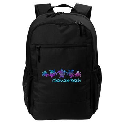 Clearwater Beach Fl Beach Design / Tribal Turtle Gift Meaningful Gift Backpack