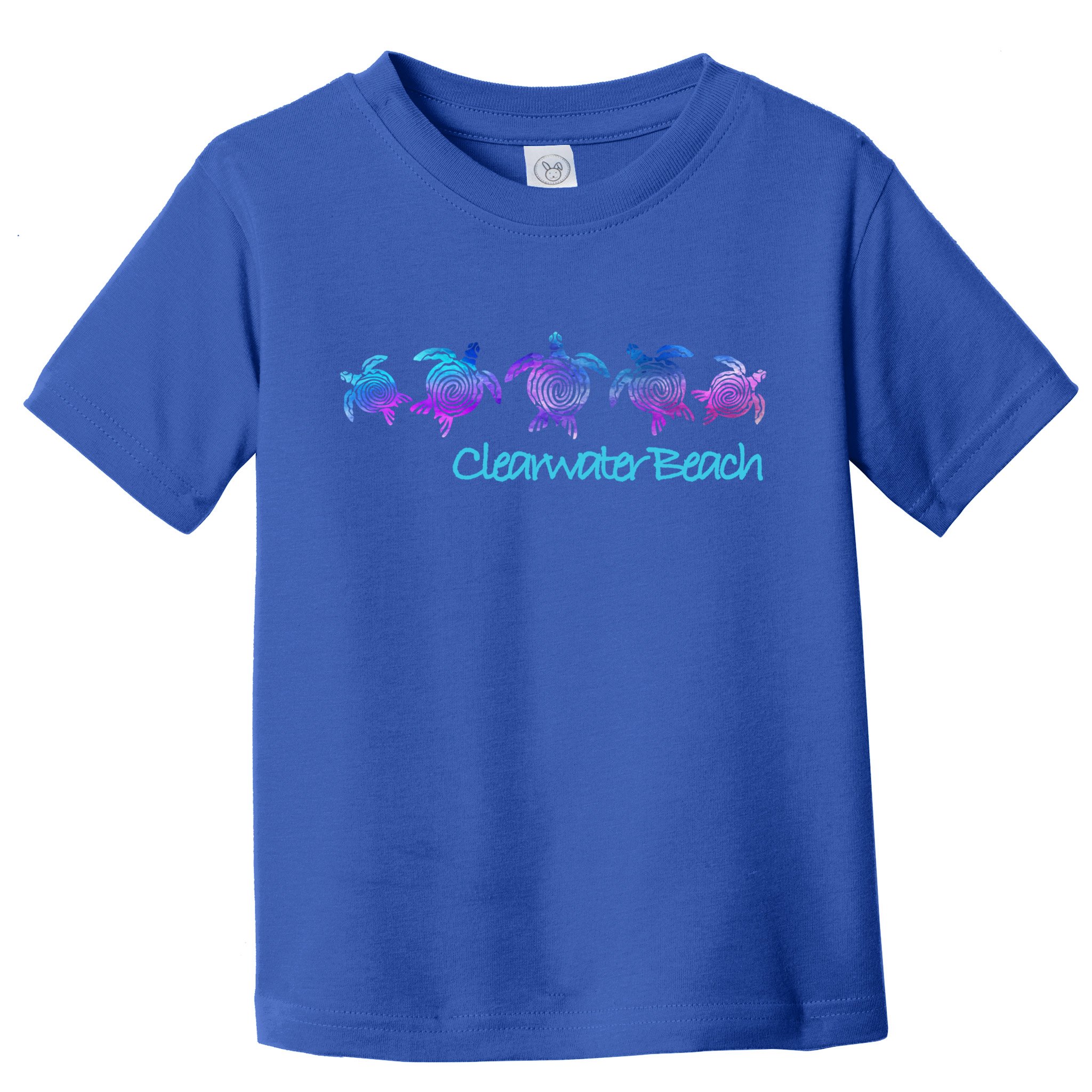Clearwater Beach Fl Beach Design / Tribal Turtle Gift Meaningful Gift Toddler T-Shirt