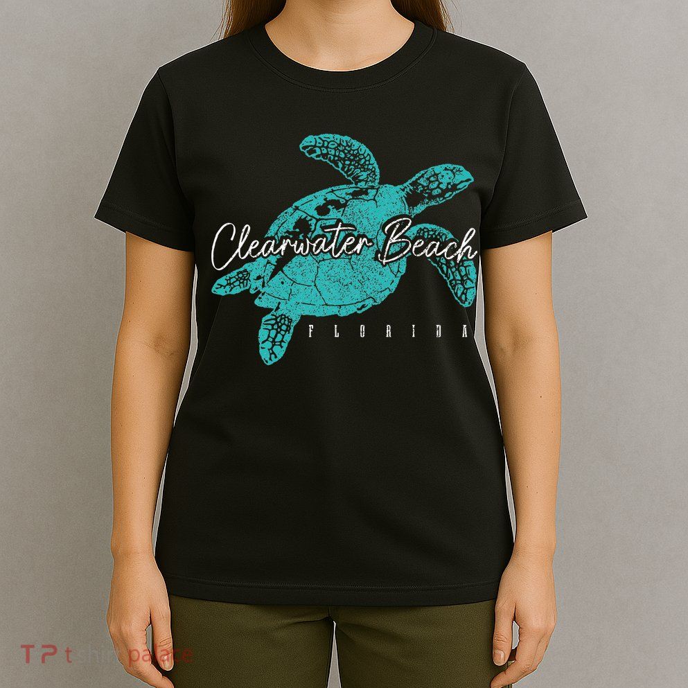 Clearwater Beach Florida FL Sea Turtle Scuba Diving Diver T-Shirt