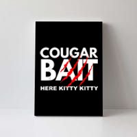 Cougar Bait Funny Halloween Costume Older Woman Younger Man Canvas