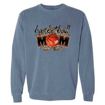 Cool Basketball For Basketball Player Mom Gift Garment-Dyed Sweatshirt