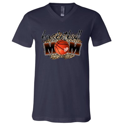 Cool Basketball For Basketball Player Mom Gift V-Neck T-Shirt