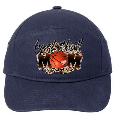 Cool Basketball For Basketball Player Mom Gift 7-Panel Snapback Hat