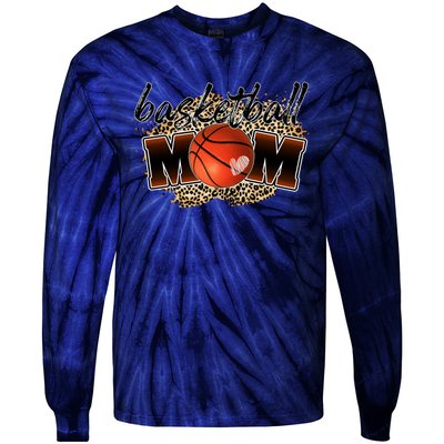 Cool Basketball For Basketball Player Mom Gift Tie-Dye Long Sleeve Shirt