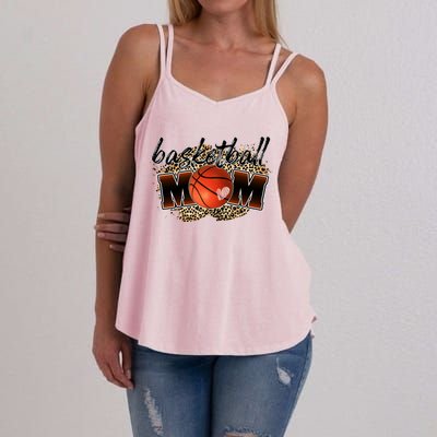 Cool Basketball For Basketball Player Mom Gift Women's Strappy Tank