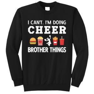 Cheer Bro Funny Cheerleading Brother Of A Cheerleader Sweatshirt