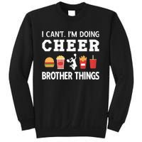 Cheer Bro Funny Cheerleading Brother Of A Cheerleader Sweatshirt