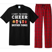 Cheer Bro Funny Cheerleading Brother Of A Cheerleader Pajama Set