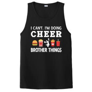 Cheer Bro Funny Cheerleading Brother Of A Cheerleader PosiCharge Competitor Tank