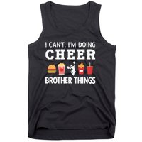 Cheer Bro Funny Cheerleading Brother Of A Cheerleader Tank Top