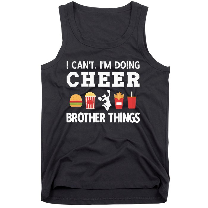 Cheer Bro Funny Cheerleading Brother Of A Cheerleader Tank Top