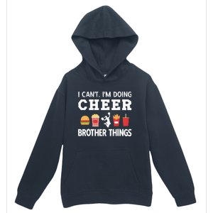 Cheer Bro Funny Cheerleading Brother Of A Cheerleader Urban Pullover Hoodie