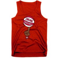 Chicago Basketball Finger Spin Tank Top