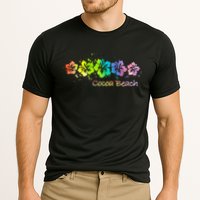 Cocoa Beach, Florida Watercolor Beach & Surf Performance Shirt