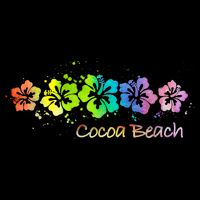 Cocoa Beach, Florida Watercolor Beach & Surf Performance Shirt