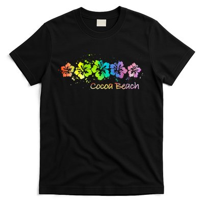 Cocoa Beach, Florida Watercolor Beach & Surf T-Shirt