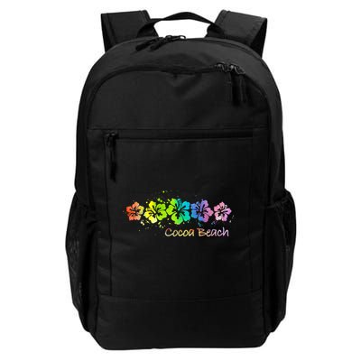 Cocoa Beach, Florida Watercolor Beach & Surf Backpack