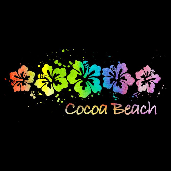 Cocoa Beach, Florida Watercolor Beach & Surf Backpack