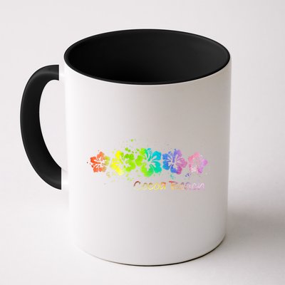Cocoa Beach, Florida Watercolor Beach & Surf Mug