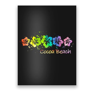 Cocoa Beach, Florida Watercolor Beach & Surf Poster