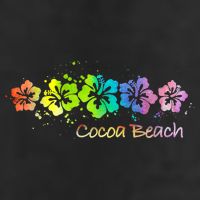 Cocoa Beach, Florida Watercolor Beach & Surf Golf Towel