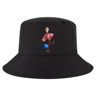 Cool Bowling Flamingo Cool Comfort Performance Bucket Hat