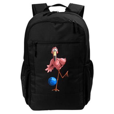 Cool Bowling Flamingo Backpack