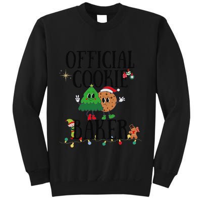 Cookie Baker Funny Cookie Tester Christmas Couple Sweatshirt