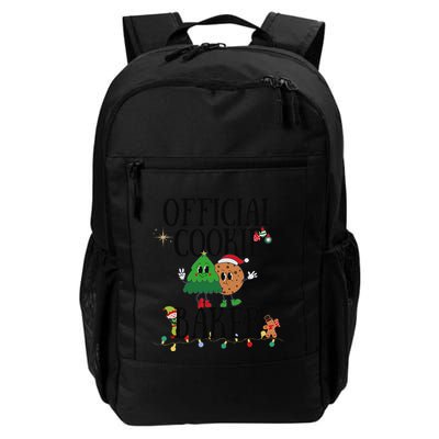 Cookie Baker Funny Cookie Tester Christmas Couple Backpack