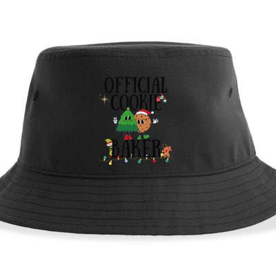 Cookie Baker Funny Cookie Tester Christmas Couple Sustainable Bucket Hat