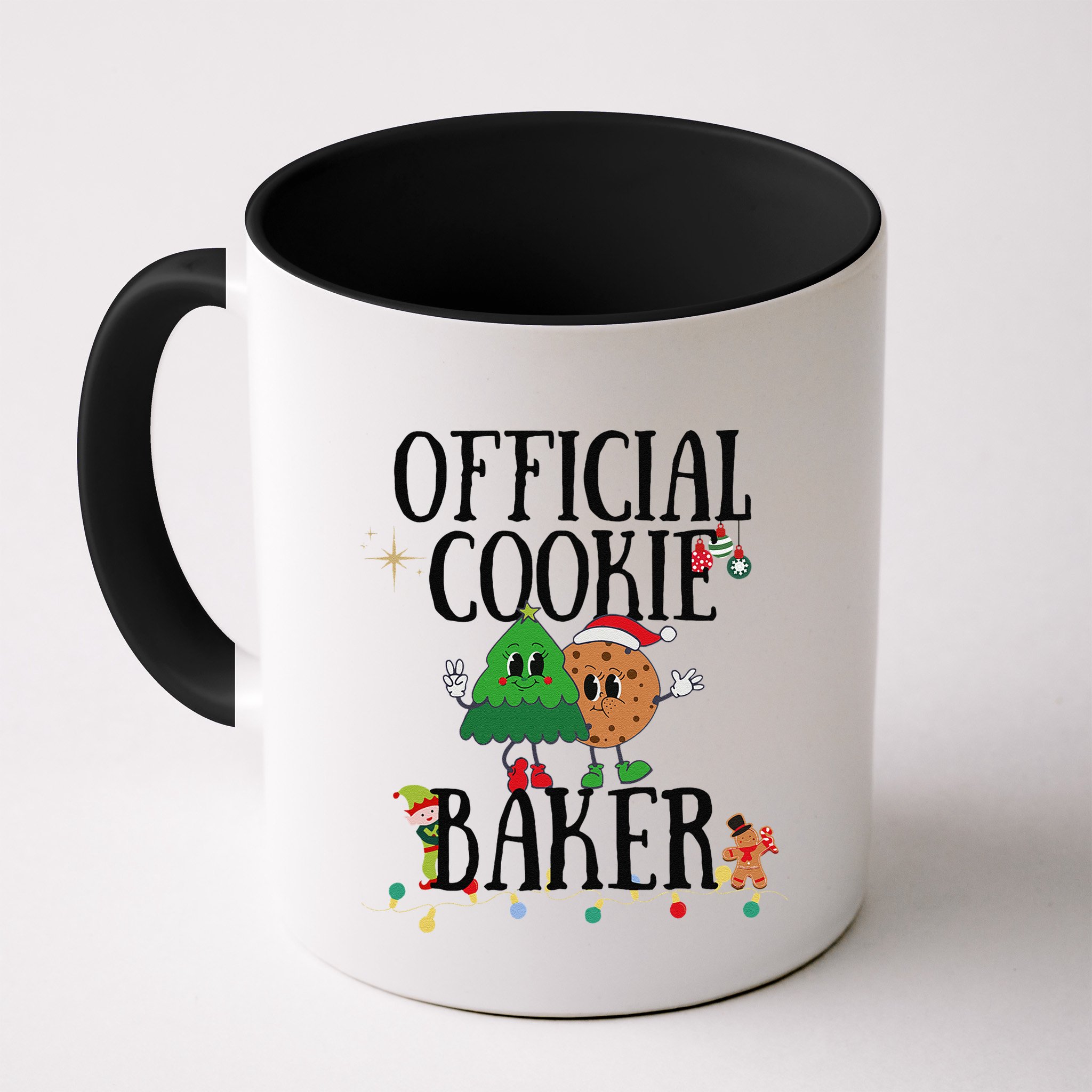 Cookie Baker Funny Cookie Tester Christmas Couple Mug