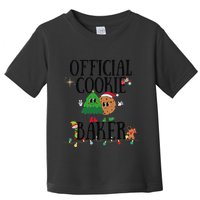 Cookie Baker Funny Cookie Tester Christmas Couple Toddler T-Shirt