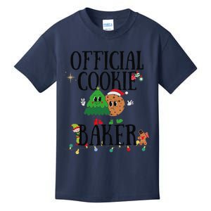 Cookie Baker Funny Cookie Tester Christmas Couple Kids T-Shirt