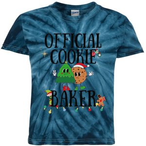 Cookie Baker Funny Cookie Tester Christmas Couple Kids Tie-Dye T-Shirt