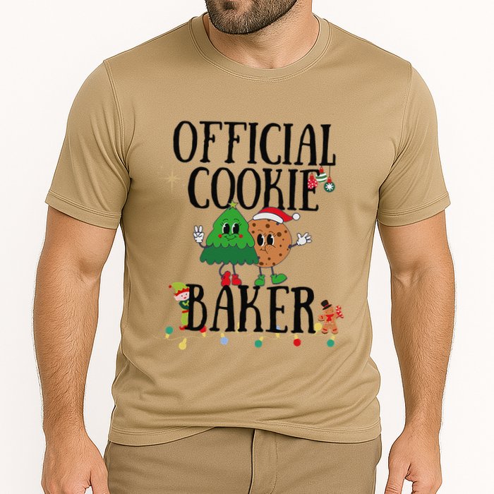 Cookie Baker Funny Cookie Tester Christmas Couple Performance Shirt