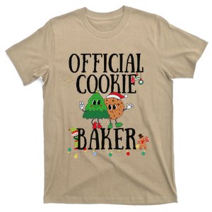 Cookie Baker Funny Cookie Tester Christmas Couple T-Shirt