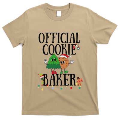 Cookie Baker Funny Cookie Tester Christmas Couple T-Shirt