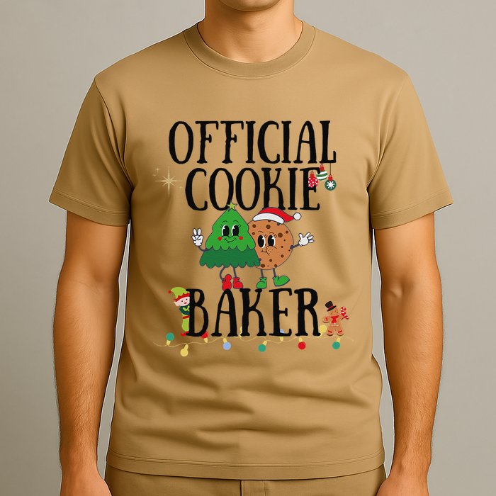 Cookie Baker Funny Cookie Tester Christmas Couple T-Shirt