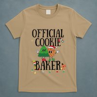 Cookie Baker Funny Cookie Tester Christmas Couple T-Shirt