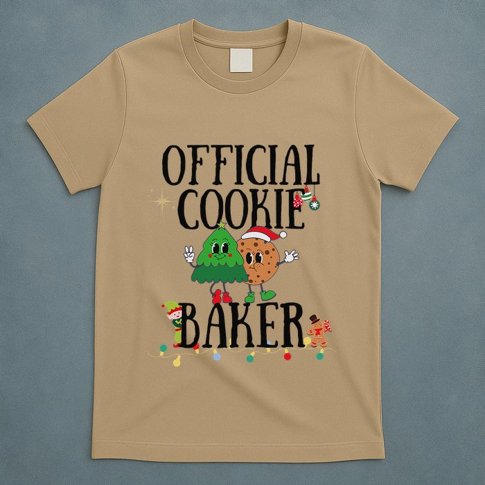 Cookie Baker Funny Cookie Tester Christmas Couple T-Shirt