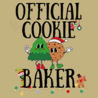 Cookie Baker Funny Cookie Tester Christmas Couple T-Shirt